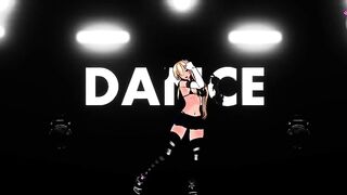 Sexy Teen In Short Skirt Dance + Gradual Undressing (3D HENTAI)