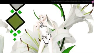 Cute Teen Dancing In Chinese Dress + Gradual Undressing (3D HENTAI)