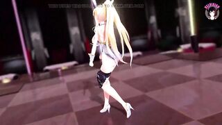 Big Tits Bunny Girl Dancing + Gradual Undressing (3D HENTAI)