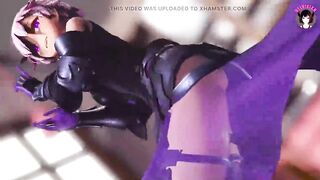 Sexy Warrior Girl Showing Her Pussy While Dancing (3D HENTAI)