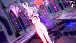 Genshin Impact - Noelle - Sexy Dance Nude (3D HENTAI)