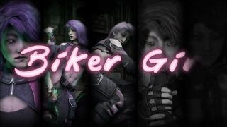 The Wraith & Yui Kimura starring in Biker Girl!! (Dead by Daylight)