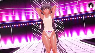 Sexy Tanned Teen Dancing Full Nude (3D HENTAI)