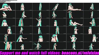 Cute Hatsune Miku - Dancing Full Nude (3D HENTAI)
