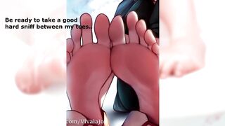 Hentai Feet Jerk Off Challenge - Hard Mode - *FREE* (Links are in the description)