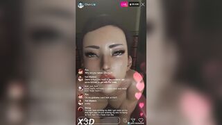 3D Animation Porn Chun-Li's Livestream Dildo Sex (X3D) [Street Fighter]