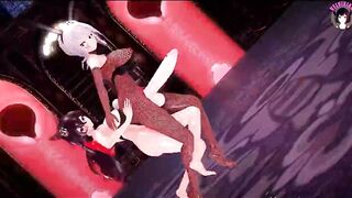 Futanari x Futanari - Sex + Dance (3D HENTAI)