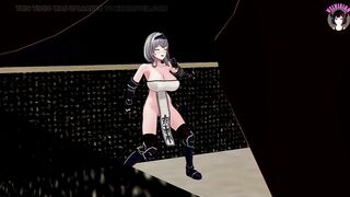Sexy Commander - Big Tits Dancing (3D HENTAI)