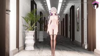 Tara - Girl In Sexy Chinese Dress Dancing + Sex Multiple Poses (3D HENTAI)