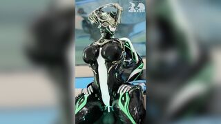 Nyx Prime Warframe Riding Frost's Cock