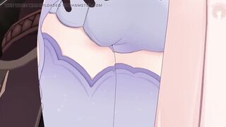 Genshin Impact - Kokomi - Sexy Thigh Sex