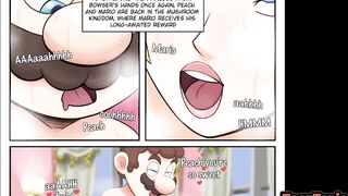 Adult Peach Sex With Mario - Parody Cartoon