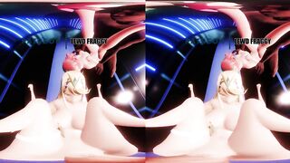Xenoblade 2 - Pyra & Mytrha Orgy 5K VR HENTAI