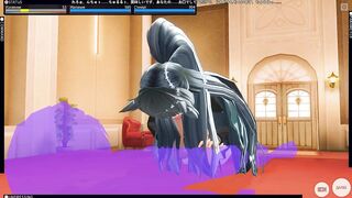 3D HENTAI Redhead Sister Rides a Dildo