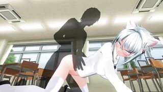 3D HENTAI Teacher Fucks a Schoolgirl in the Ass