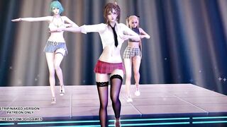 [MMD] Conqueror DOA Marie Rose Misaki Tamaki Hot Dance 4K 60FPS