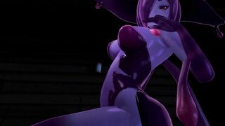 Halloween Night with Slime-Girl - Eris (3D Hentai, 4K, 60FPS, Uncensored)