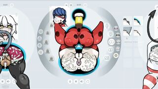 Fapwall [rule 34 Hentai Game] Miracolous Ladybug Huge Black Cocks DP