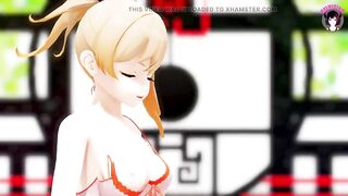 Yoimiya - Sexy Dance In A Transparent Dress (3D HENTAI)