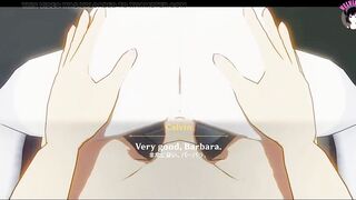 Genshin Impact - Barbara - Your Slave - Hot Doggystyle (Part 2) (3D HENTAI)