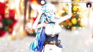 Sexy Teen Elf - Dancing With Cute White Panties + Gradual Undressing (3D HENTAI)
