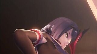 Genshin Impact Compilation Raiden Shogun Baal and Sarah Fucks Aether in a Glory Hole - DrAgk 3D Animation