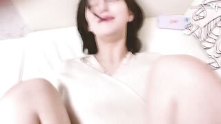 （個人撮影）パイパンJD生挿入、超大量射精♡抜いた後も精液が止まらない！（おさんぽ牛乳）Japanese Amateur Hentai Sex♡日本的业余性爱