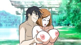 Jujutsu Kaisen - Toji Fushiguro fucks hard and fills Nobara Kugisaki (Hentai Animation)