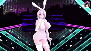 Sexy Thick Bunny Girl Dancing + Sex With Insect (3D HENTAI)