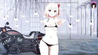Chisato - Sexy Dance + Gradual Undressing (3D HENTAI)