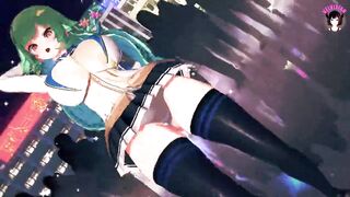 Thick Schoolgirl With Huge Tits Dancing + Pussy Angle (3D HENTAI)