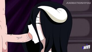 Anime Overlord Albedo and Ainz hentai cartoon anime titjob blowjob creampie kunoichi trainer naruto milf game cosplay asian
