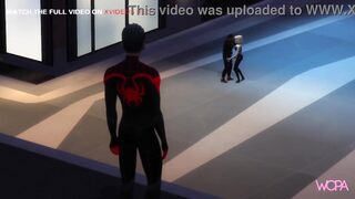 SPIDER GWEN BETRAYING SPIDER-MAN - HE FOLLOWS AND SPYS