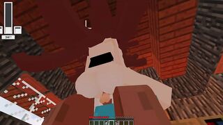 Finding a cute cat-like girl Luna ends up in a hot fucking | Minecraft - Jenny Sex Mod Gameplay