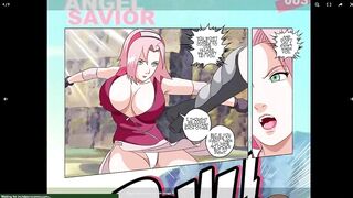 Naruto XXX Sakura Threesome With Angel Savior Hentai Comic Porn