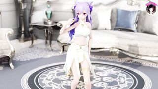 Genshin Impact - Sexy Dance + Gradual Undressing (3D HENTAI)