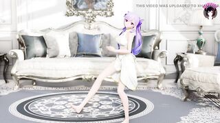 Genshin Impact - Sexy Dance + Gradual Undressing (3D HENTAI)