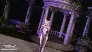 [MMD] JISOO - FLOWER Ahri Sexy Kpop Dance League of Legends Uncensored Hentai 4K 60FPS