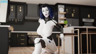 Maidbot 3D POV Hentai robot fuck (loop)