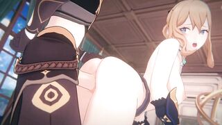 3D Compilation: Genshin Impact Nilou Eula Jean Beidou Rosaria Hard Fucked And Creampied Uncensored