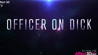 Officer on Dick Episode 2 - 3D Futanari Animation