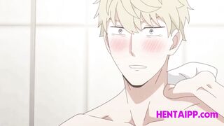 Busty Brunette Hentai MILF Fuck In Shower With Hot Boy - Hentai Uncensored