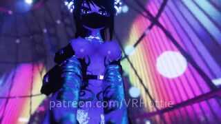 POV Public Cyberpunk Sex Club Hot Lap Dance VRChat ERP