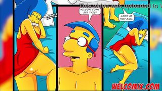 In a couple's fight don't stick the dick - The Simptoons