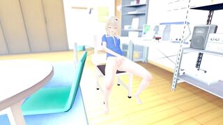 Alice Zuberg masturbates at Kirito's Room