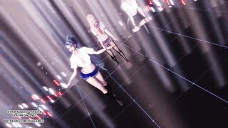 [MMD] Girl's Generation - Gee Ahri Seraphine Kaisa Hot Kpop Dance League of Legends KDA Hentai