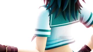 Kancolle Kiso Dance and Sex Cowgirl Creampie Undress NSFW Mmd 3D
