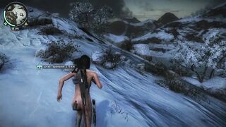 Just Cause 2 naked hiking in the mountains very small breasts