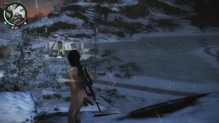 Just Cause 2 naked hiking in the mountains very small breasts