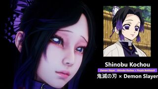 Demon Slayer - Shinobu Kochou × Purple Battlesuit - Lite Version